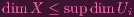 dim X ≤ supdim Ui
