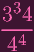 3
3--4
44