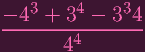 3 4 3
--4--+--3-----3-4-
44