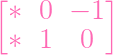 [          ]
 *  0  - 1
 *  1   0