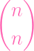 (  )
  n
  n